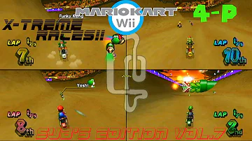 Mario Kart Wii (4 Players) Gamenight/Sub's Edition Vol.7/X-treme Races!