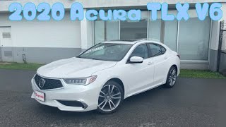 2020 Acura TLX 3.5 Technology PKG Startup, Walkaround and features!