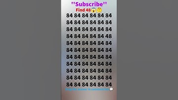 ⏰😈𝗙𝗶𝗻𝗱👀 𝗼𝘂𝘁 48⏳🎯 #maths #puzzle #riddles #like #shorts #quotes #gk #viralshort #knowledge #find💞💞💞