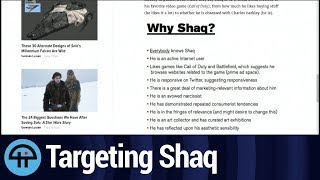 "Art Project" Targets Shaquille O'Neal with Online Ads