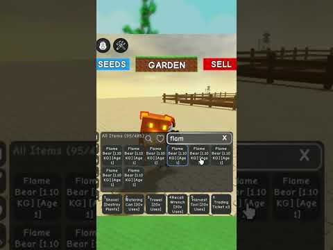 8 Flame Bear For??? | Grow A Garden | Roblox