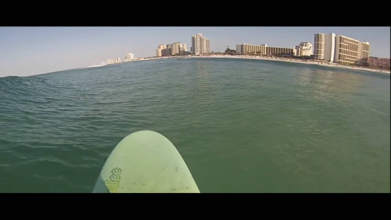 Surfing Hurricane Hermine In Destin FL YouTube