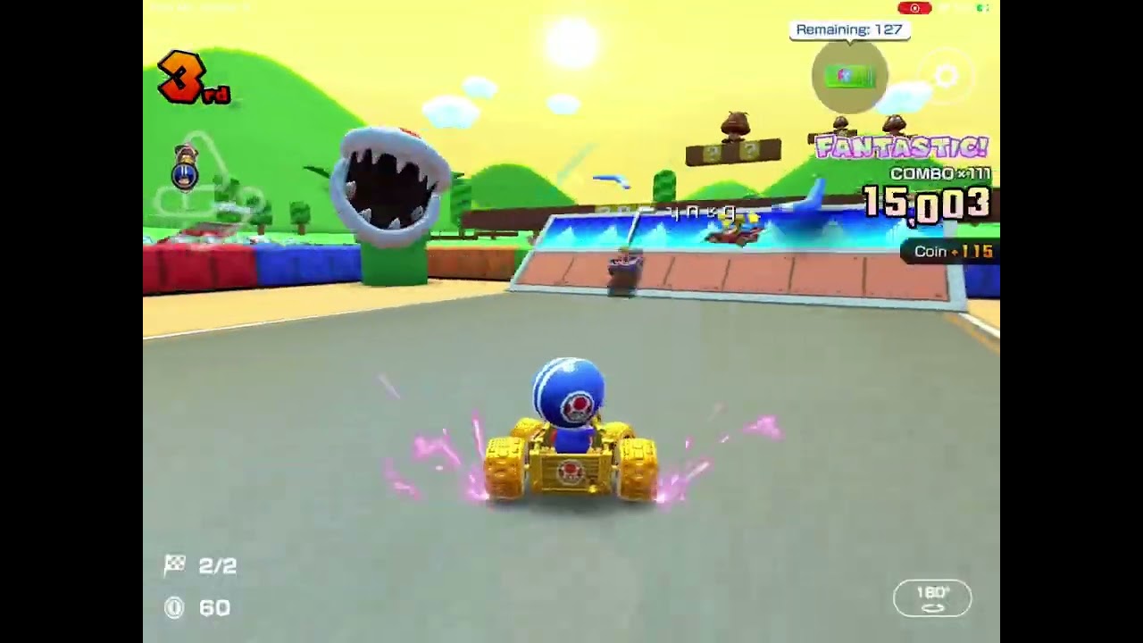 RMX Mario Circuit 1 R/T-217 AC- High score Boombox video