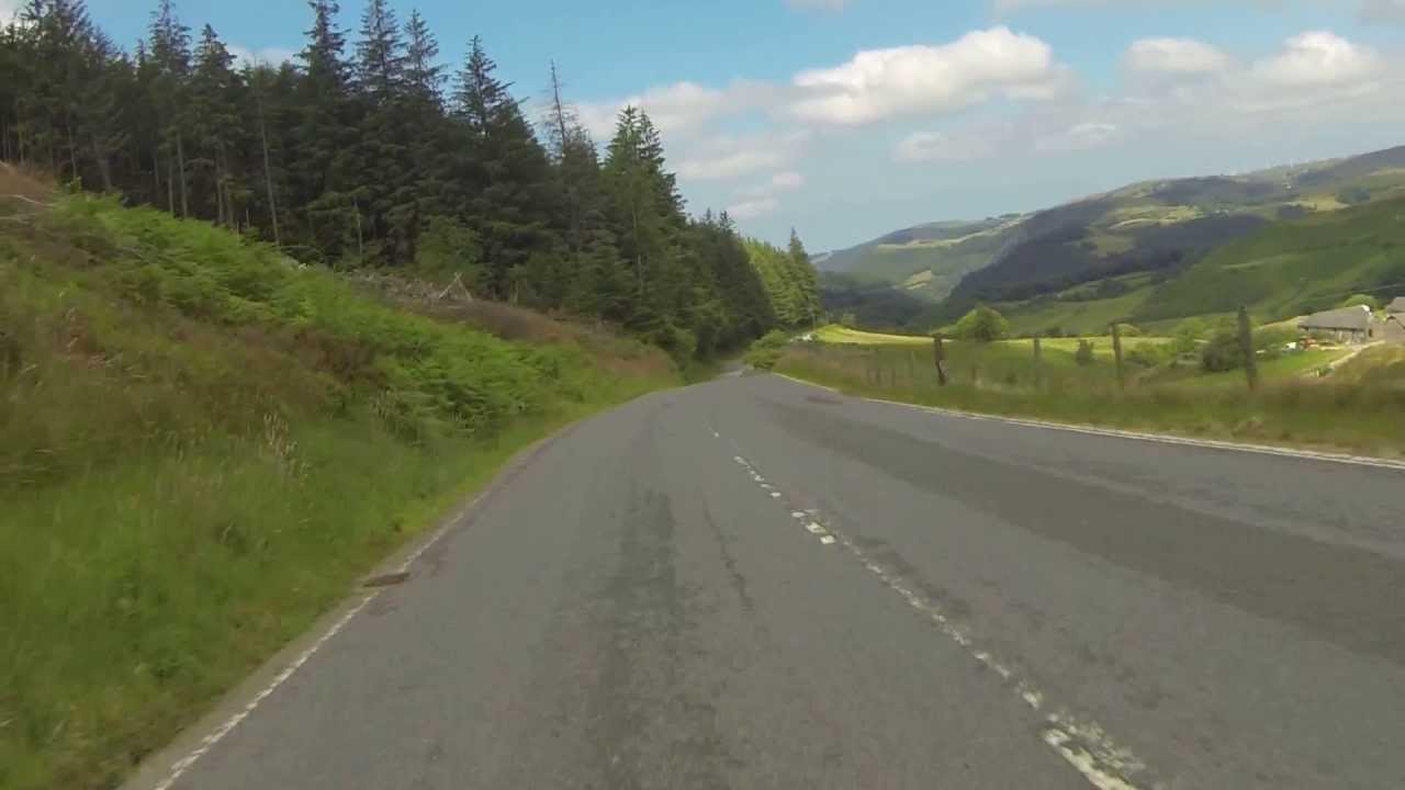 Cwmystwyth to Hafod (B4574)