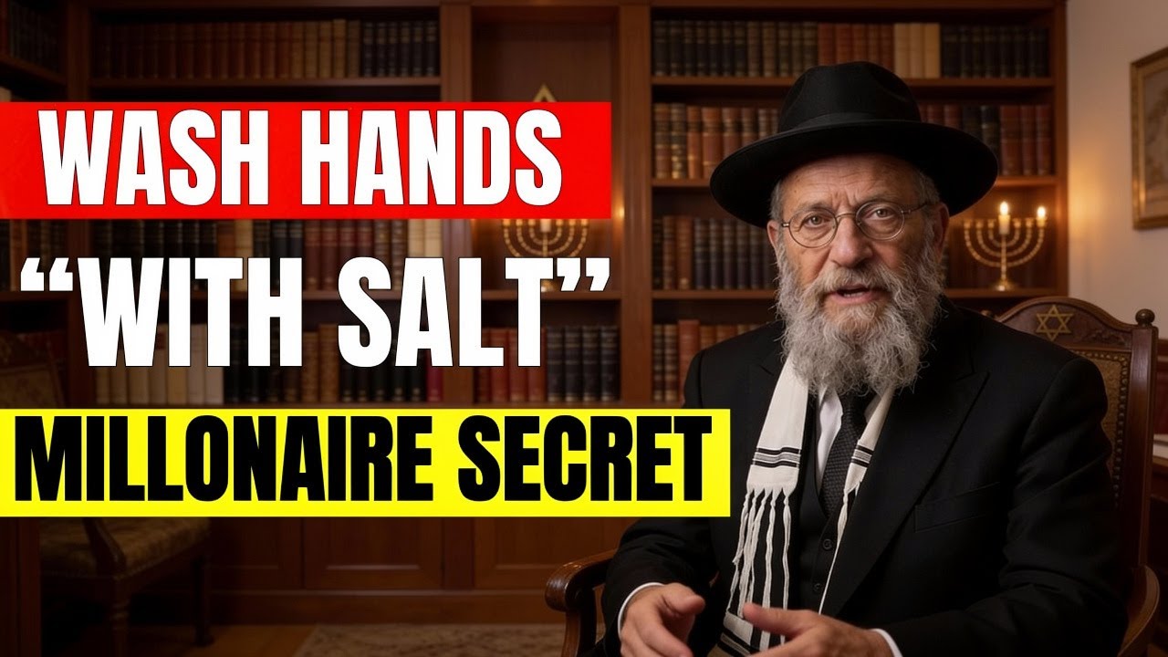 Why Jewish Millionaires Wash Their Hands With SALT  The Wealth Ritual Banks Hide