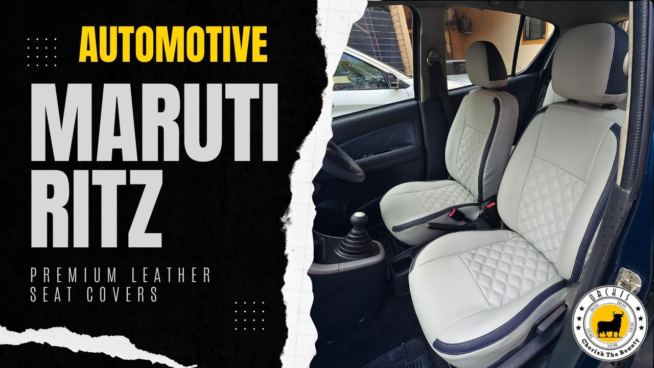 Maruti Ritz Premium Leather Seat Covers Installation | Luxury Interior Upgrade by Orchis Mumbai