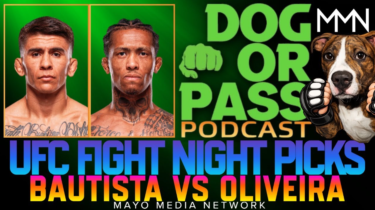 UFC Fight Night Picks, Previews | Mario Bautista vs Vinicius Oliveira Bets, Predictions, Props!