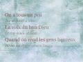 Céline Dion - "La voix du bon Dieu" ENGLISH TRANSLATION