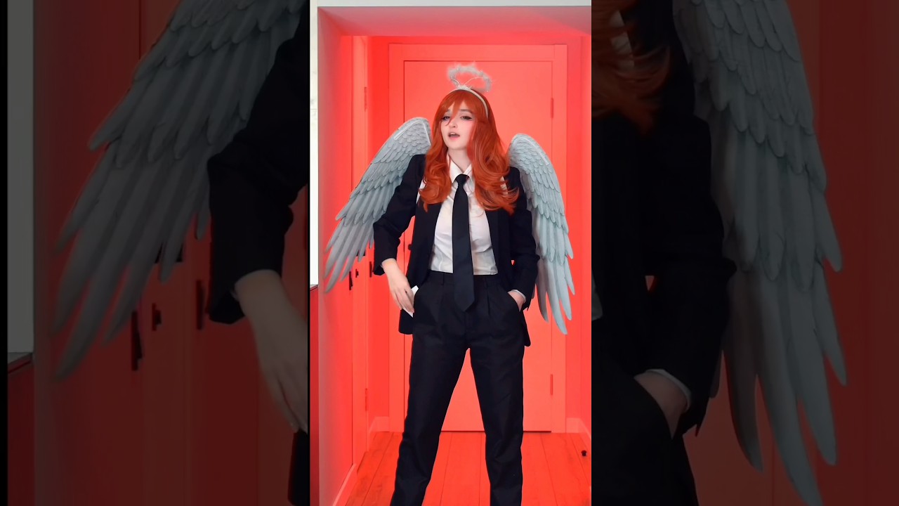 you like my angel devil cosplay? 😍 #cosplay #anime