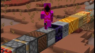 Minecraft: Walking On Every Single Block [ASMR]