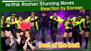 'Hrithik Roshan Stunning Moves' reaction by korean | Umang 2020 | Hrithik Roshan amazing dance per