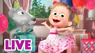 🔴 Ao Vivo 👱♀️🐻 Masha E O Urso 🎁 O Presente Perfeito 📦✨ Masha And The Bear