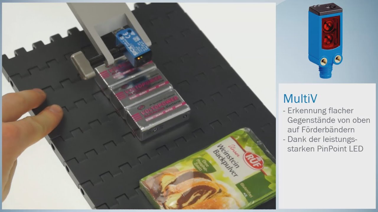Product presentation MultiV sensor from SICK | SICK AG