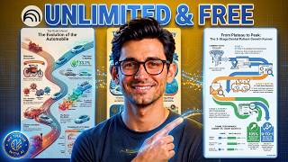 How to Create STUNNING Infographics in 30 Seconds with NotebookLM (FREE)