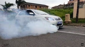 HomeBoys Crew | Toyota Run X RSI | Spinning and Burnout | Kasi Style