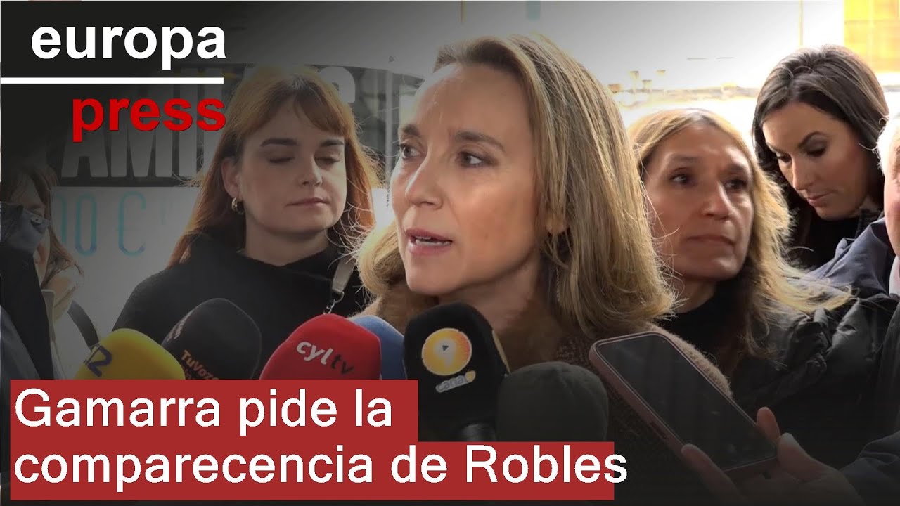 Gamarra pide la comparecencia de Robles
