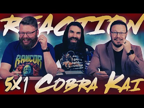 Cobra Kai 5x1 REACTION!! "Long, Long Way From Home"