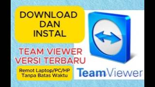 Cara Instal Teamviewer - Versi Terbaru