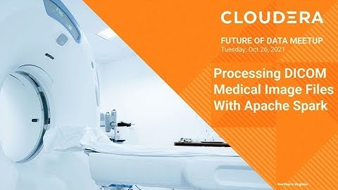 Future of Data Meetup: Processing DICOM Medical Image Files with Spark