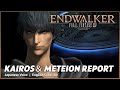 Meteion concludes her report  kairos japanese voice english subs ffxiv endwalker cutscene