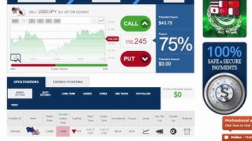 Auto Binary Signals (Main ABS) Video 1 Live Trading - January 11th 2017
