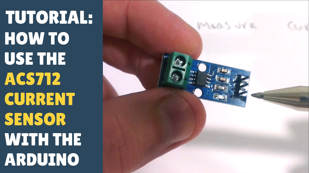 Tutorial How To Use The Acs712 Hall Effect Current Sensor Module With