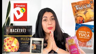 Probando productos CONGELADOS del D1, ¿valen la pena?