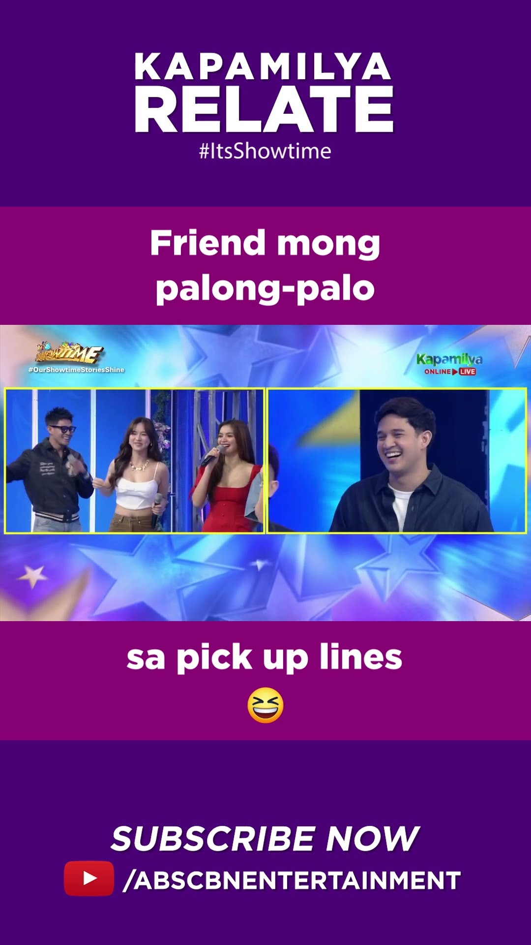 Friend mong palong-palo sa pick up lines | Kapamilya Shorts