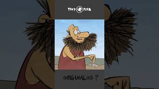 Originalos teaser 14: The Invention of throwaway culture (short) #animation #cartoon #caveman