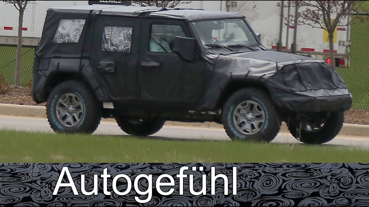 testbericht nokia 5 2018 Jeep Wrangler info spy shots camo car Erlkönig all-new neu