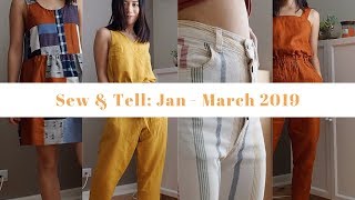 Spring/Summer Sew and Tell: January - March 2019