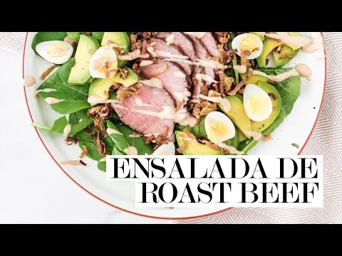 Ensalada de roast beef | Cravings Journal