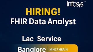 Opening for Data analyst