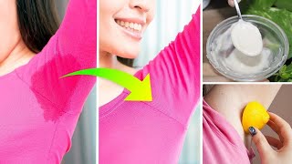 Get Rid of Underarm Sweat Odor Instantly | Armpit Sweat Remedy You Must Know