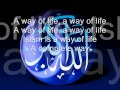 A way of life 2010 drum version  zain bhikha ft muhammad bhikha