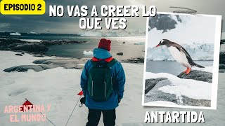 LLEGUE A LA ANTARTIDA  NOS VAS A PODER CREER LO QUE VES