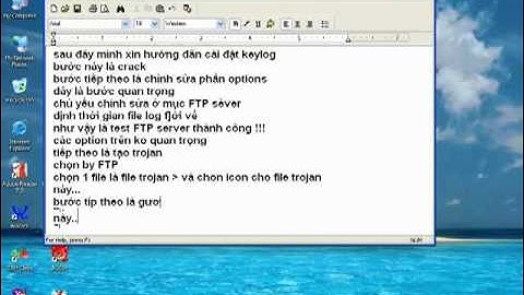 Hướng Dẫn Sử Dụng Và Cài Đặt Perfect Keylogger 1.68