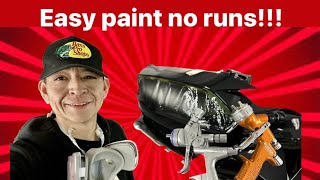 How to paint car under 5 minutes car bumper!!