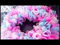 DIY: Spring Deco Mesh Wreath || Dollar Tree || Quick and Easy Tutorial