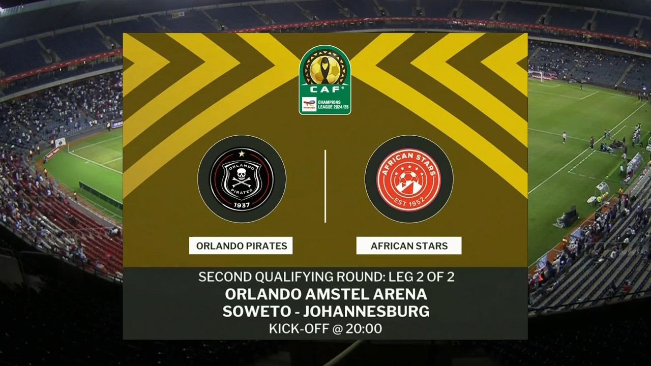 Orlando Pirates v African Stars | Match Highlights | CAF Champions League