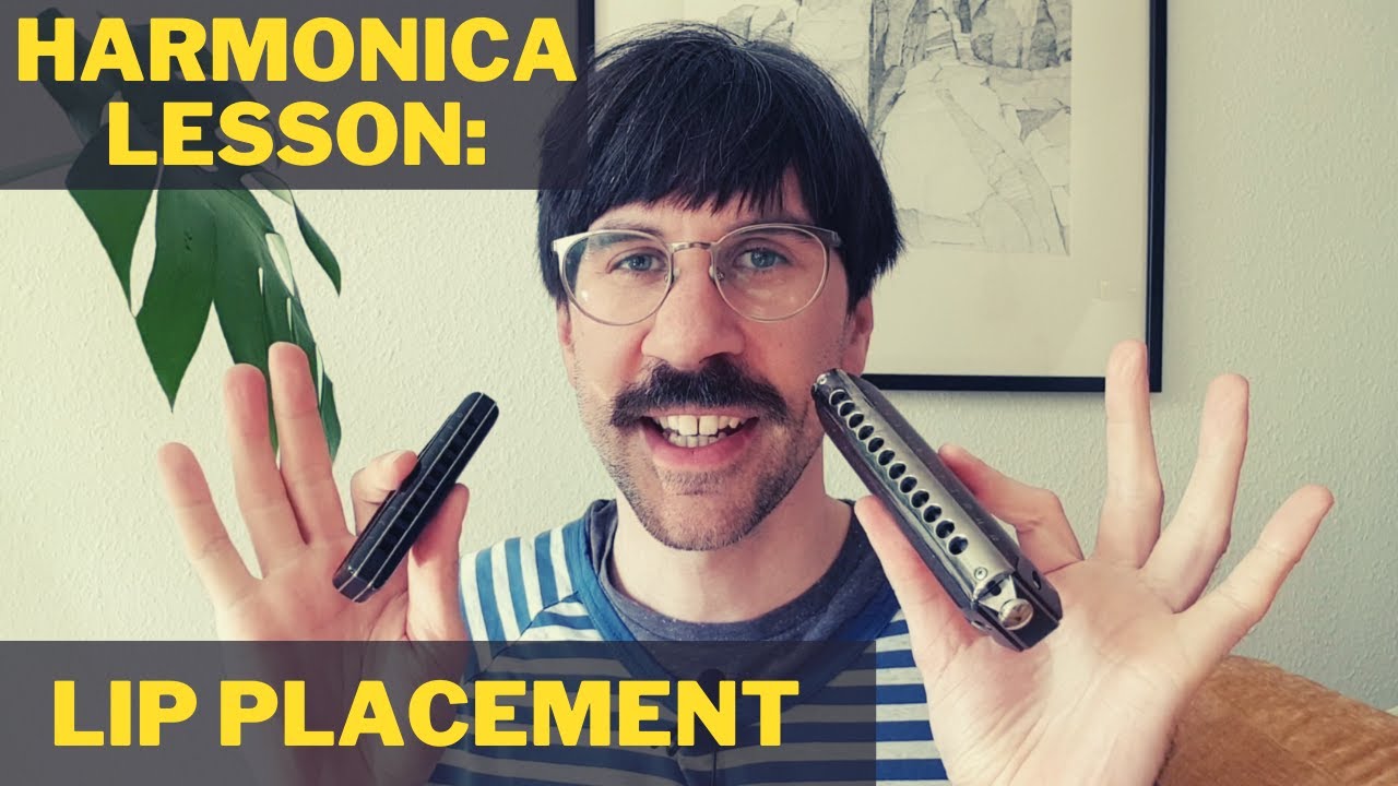 Harmonica lesson Lip placement on the harmonica YouTube