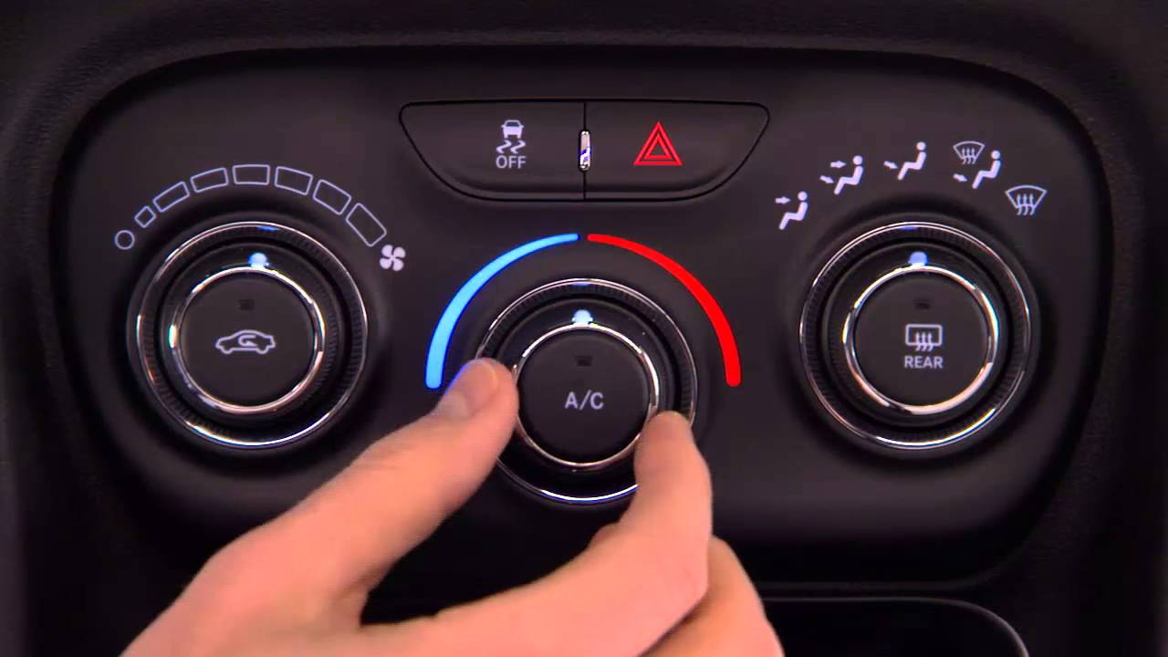 2016 Dodge Dart Manual Climate Controls YouTube
