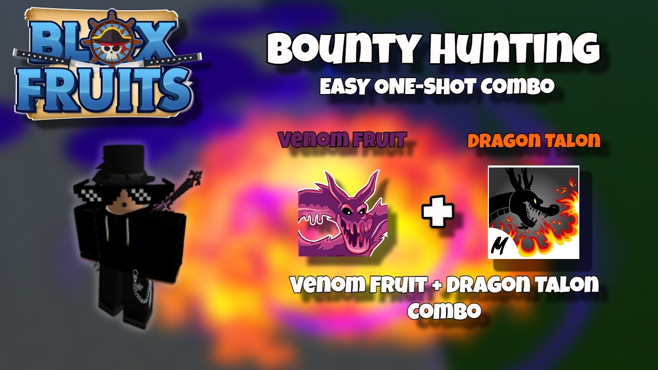 Blox Fruits, Bounty Hunting, Easy One-Shot Combo
