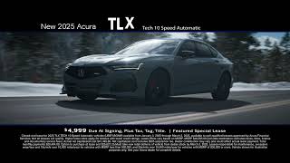2025 Acura TLX Tech February Lease Offer