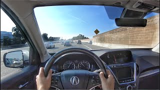 2020 Acura MDX Sport Hybrid Advanced POV Test Drive (3D Audio)