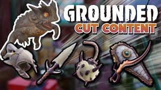 Grounded Cut Content  - Lizard Boss Footage, Voice lines & More!