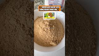 Homemade Dakor Gota using ready-made mix #viral #dakor #food #youtubeshorts