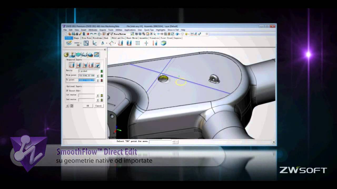 CAD/CAM per progetti 3D - ZWCAD SOFTWARE CO.,LTD (27488) - YouTube