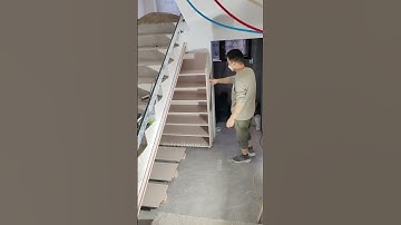 Custom staircase cabinet #home #homedecro #interiosdesign #interiors #architeture #cabinetfactory