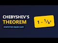 Chebyshev's Theorem Explained: Minimum Percentage Within k Standard Deviations (Stats)